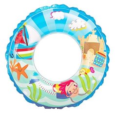 Надувной круг Intex Прозрачное