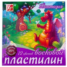 Пластилин Луч Фантазия 12