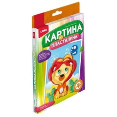 Пластилин LORI Картина из