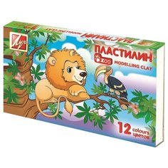 Пластилин Луч Zoo 12 цветов