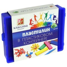 Пластилин Луч в контейнере 10