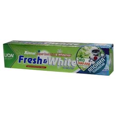 Зубная паста Lion Fresh & White