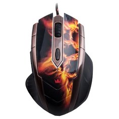 Мышь CROWN CMXG-607 Fire Black