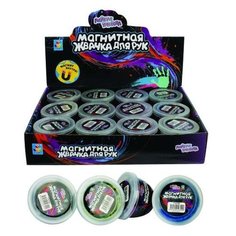 Жвачка для рук 1 TOY с магнитом