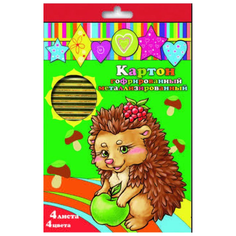 Цветной картон гофрированный Феникс