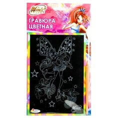 Гравюра Multiart Winx Цветная