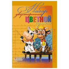 Цветная бумага Мультики Альт