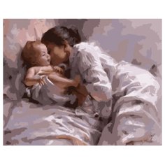 Цветной Картина по номерам Мать