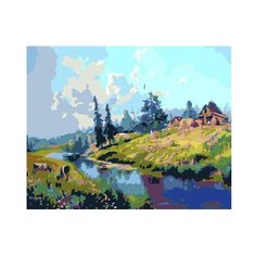 Molly Картина по номерам Дом на