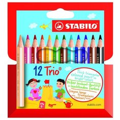 STABILO Цветные карандаши Trio