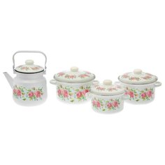 Набор посуды Эмаль Элеонора