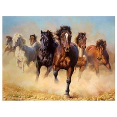 Цветной Картина по номерам Гром