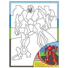 Рыжий кот Картина по контурам