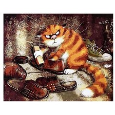 Paintboy Картина по номерам Кот