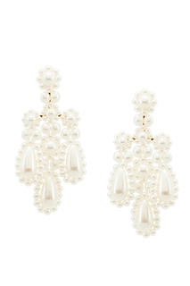 Серьги-подвески из искусственного жемчуга Simone Rocha