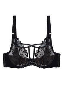 Бюстгальтер Ozella черный Agent Provocateur