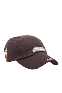 Темно-серая бейсболка с логотипом C2 H4