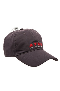 Серая бейсболка с вышитым логотипом C2 H4