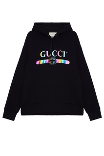 Худи с радужным логотипом Gucci Man
