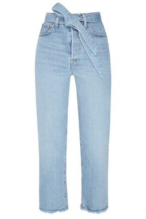 Прямые голубые джинсы Ribcage Levis®