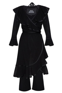 Черное кружевное платье Marc Jacobs