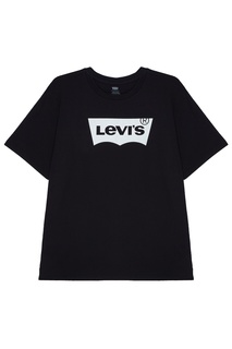 Черная футболка с классическим логотипом Levis®