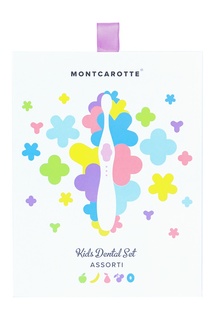 Подарочный набор «Голубой» детской косметики для зубов для детей Mont Carotte