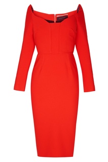 Красное платье-футляр Ardon Roland Mouret
