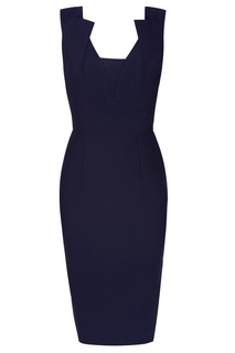 Темно-синее платье Coleby Roland Mouret