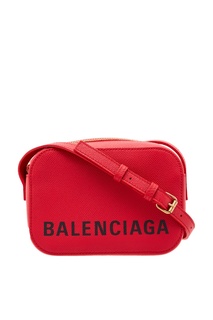 Красная сумка Ville Camera Bag Balenciaga