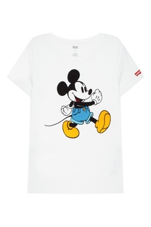 Футболка белая Levis® х Disney © Mickey Mouse