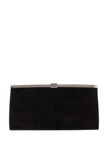 Черный кожаный клатч Palmette Christian Louboutin