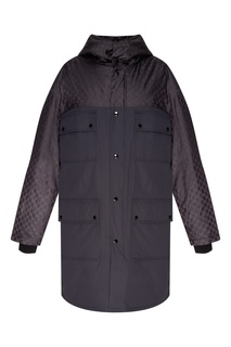 Удлиненная куртка с монограммами GG Gucci Man