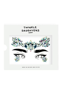 Патч для лица «корона» с голубыми кристаллами Twinkle Daughters