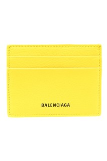 Желтый футляр для карт Everyday Multi Card Balenciaga