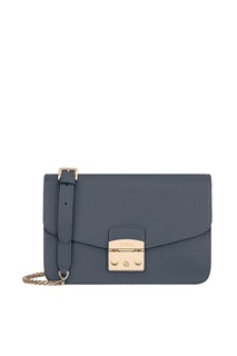 Антрацитовая сумка-кроссбоди Metropolis Furla