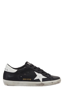 Черные кроссовки SuperStar Golden Goose Deluxe Brand