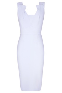 Голубое платье Coleby Roland Mouret