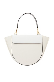 Черно-белая сумка Hortensia среднего размера Wandler