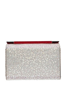 Клатч со стразами Vanité Christian Louboutin