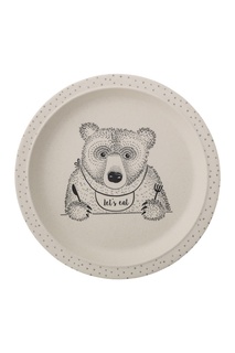Тарелка бамбуковая Bear Bloomingville