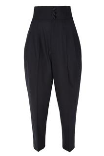 Черные шерстяные брюки Marc Jacobs