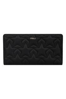 Черный кожаный кошелек Artic Furla