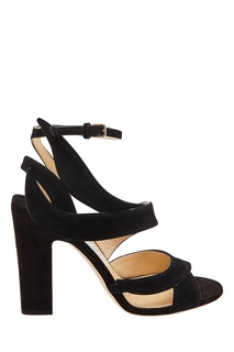 Черные босоножки Falcon 100 Jimmy Choo