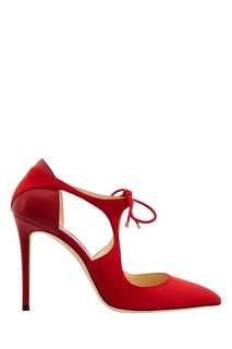 Красные туфли Vanessa 100 Jimmy Choo