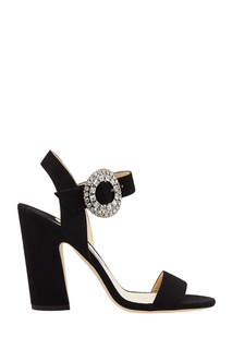 Черные босоножки Mischa 100 Jimmy Choo