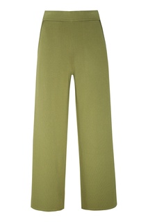 Зеленые трикотажные брюки Akhmadullina Dreams