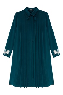 Зеленое платье Alena Akhmadullina