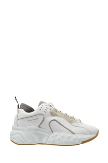 Белые кроссовки оверсайз Manhattan Acne Studios