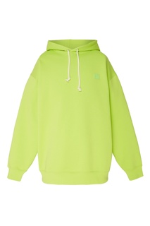 Объемное худи цвета лайма Acne Studios